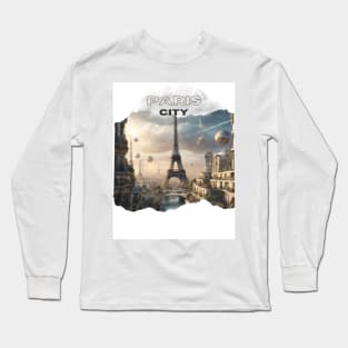 PARIS, VILLE LUMIERE Long Sleeve T-Shirt